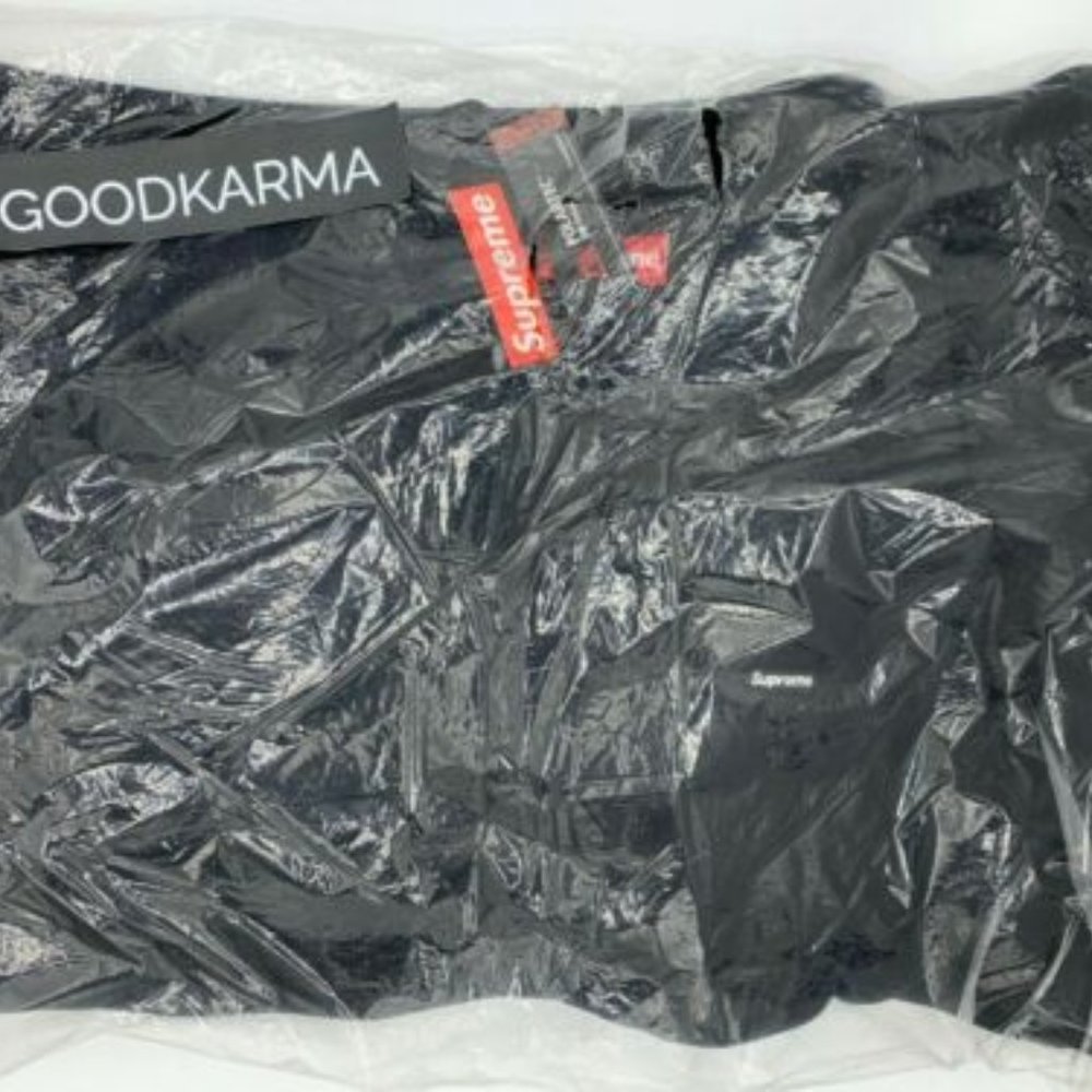 Supreme Polartec Fleece Crewneck Black FW16